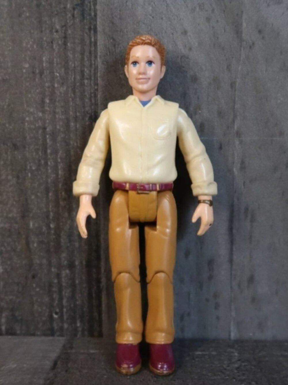 Mattel Loving Family Dollhouse Figures Dad Father Tan Shirt Family 2006 Doll